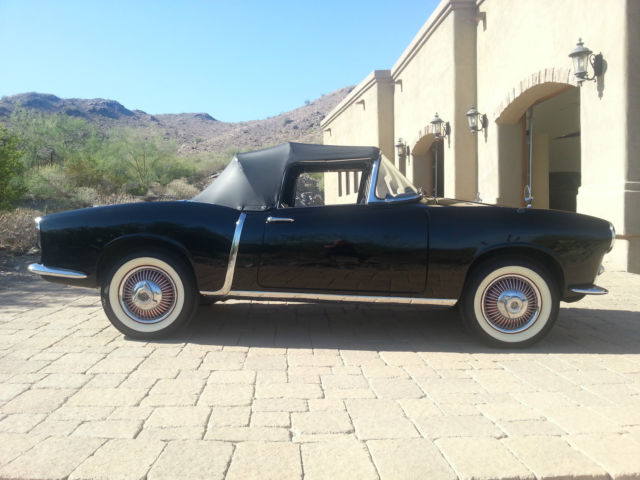 1959 fiat 1200 turismo veloce spider roadster pininfarina