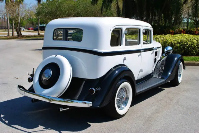 1934 plymouth sedan small block chevy v8 200hp auto power steering & brakes tilt