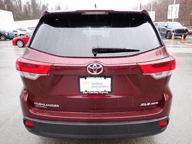 2017 toyota highlander xle