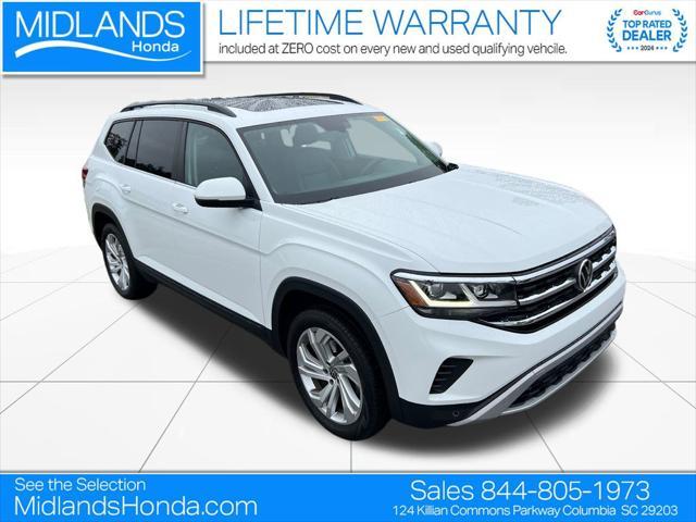 2021 volkswagen atlas 3.6l se w/technology