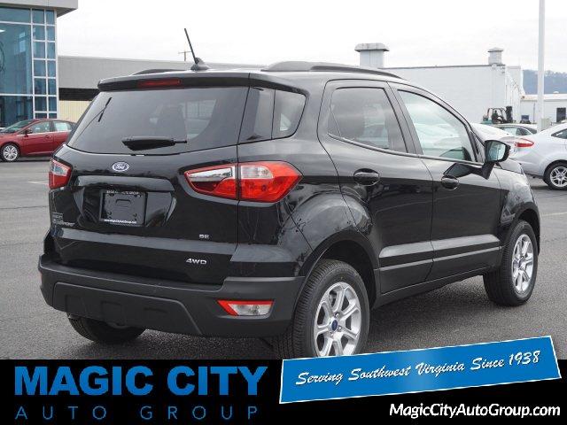 used 2019 ford ecosport 4wd se lexington, va 24450 for sale in east lexington, virginia