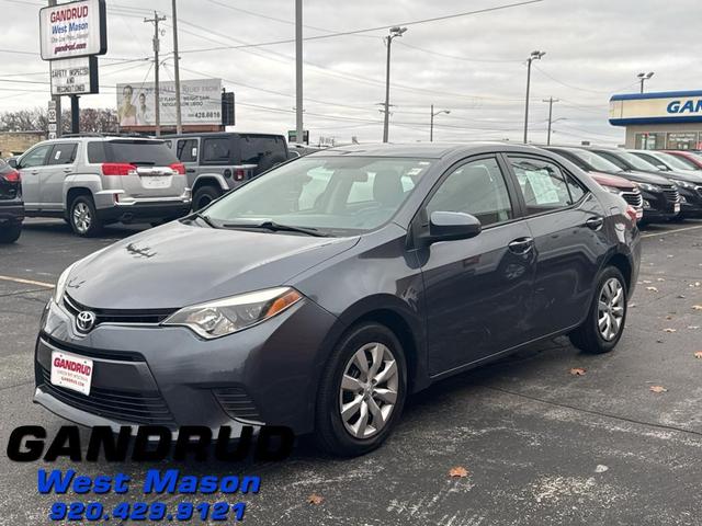 2016 toyota corolla le