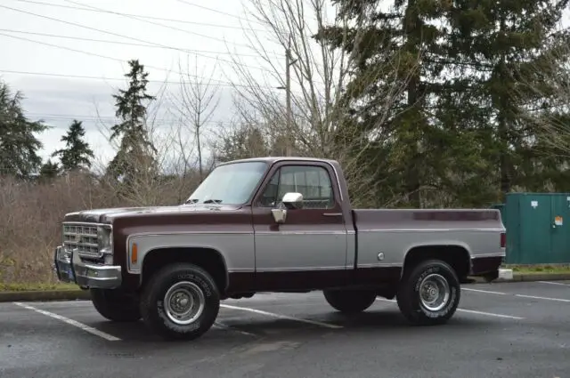 1977 chevy pickup short bed 4x4 400 v8 automatic bonanza package 52,127 miles!!!