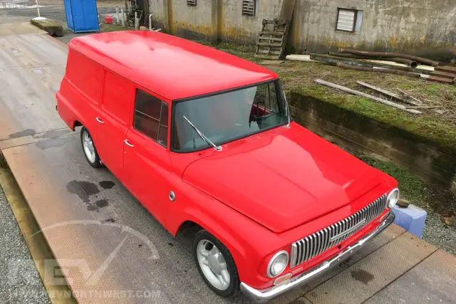 1966 international travelall 1000a custom lowered 2wd crew cab panel truck van