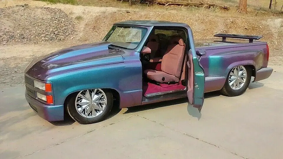 1970 custom pro-street chevy c-10. corvette suspension. bbc a/c. tubbed. chopped