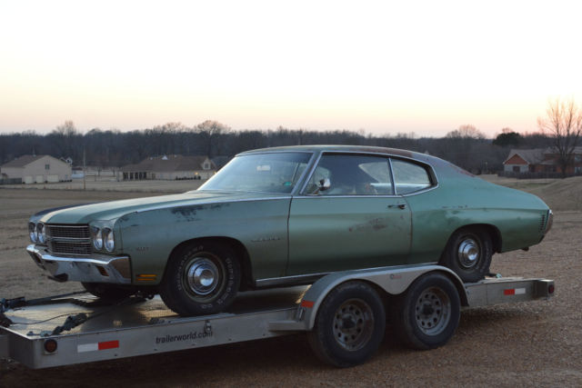 grandma's 1970 chevrolet chevelle malibu 2 door hardtop project