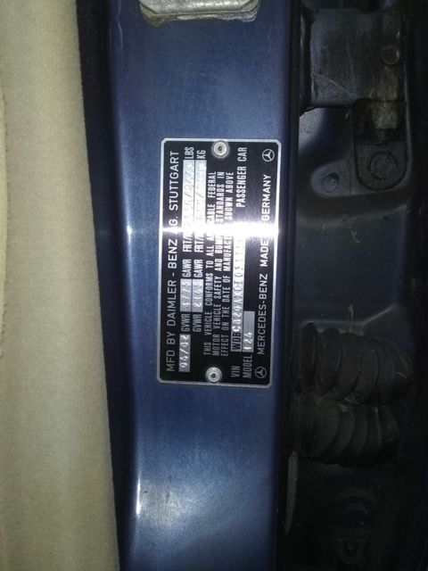 classic 1982 mercedes benz diesel - 300 sd