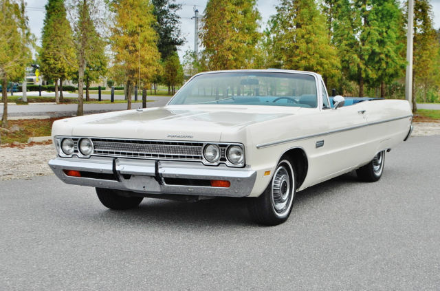 stunning show winner 1969 plymouth fury iii convertible with a/c awards must see