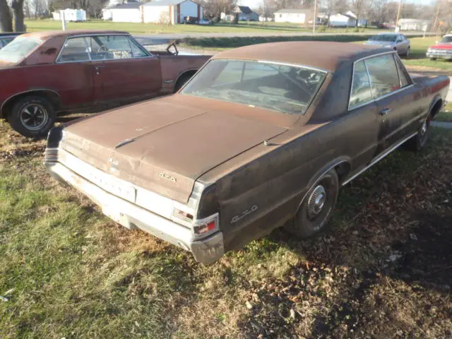1965 pontiac gto black car pw tilt p ant. splitters phs auto 65 389 hardtop