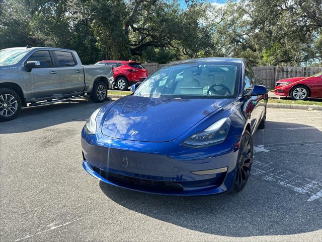2021 tesla model 3 performance