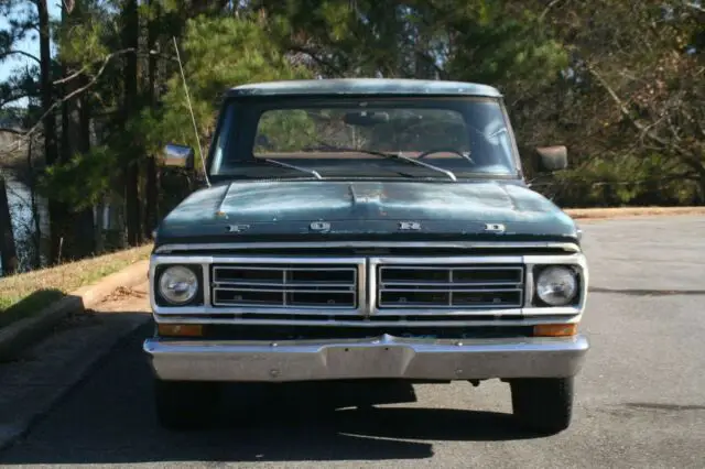 1971 ford f100 - short bed - solid georgia truck !