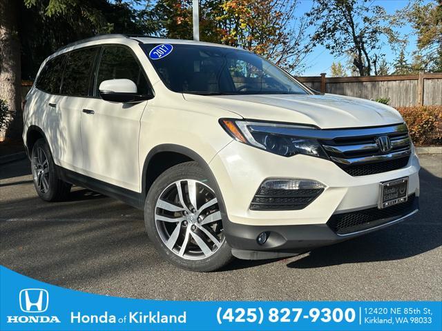 2017 honda pilot elite