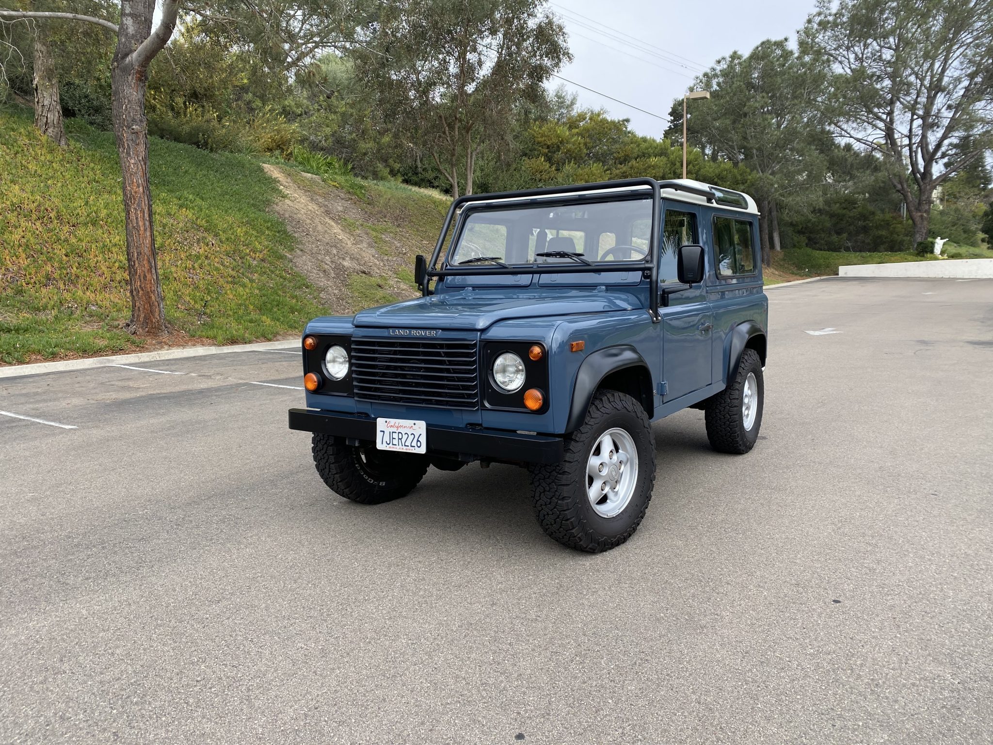 1995 land rover defender 90 nas 5-speed