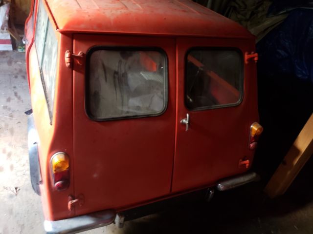 orange mini estate 1966 1275 cc right side drive import from england complete