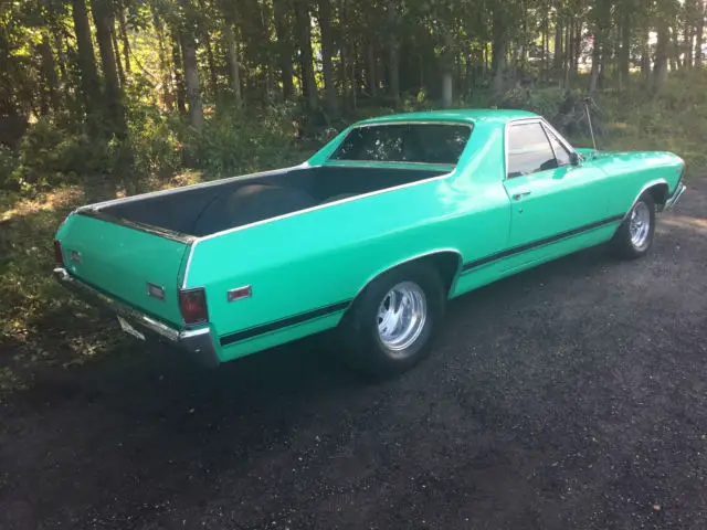 1969 chevrolet el camino pro street tubbed 9 inch 383 auto ss clone buckets tilt