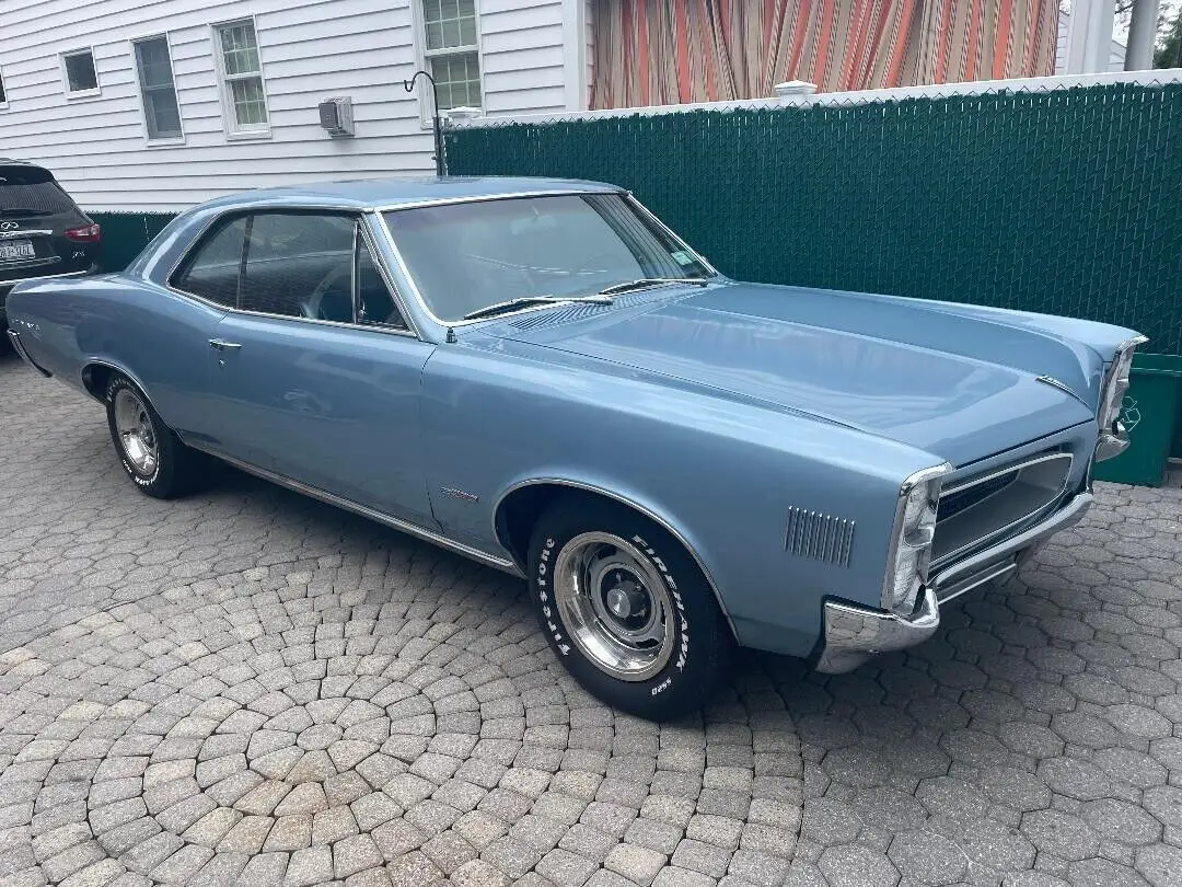 rare-1966 pontiac lemans 326 4-bbl v8 4-speed,dual exhaust