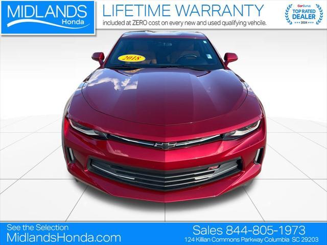 2018 chevrolet camaro 2lt