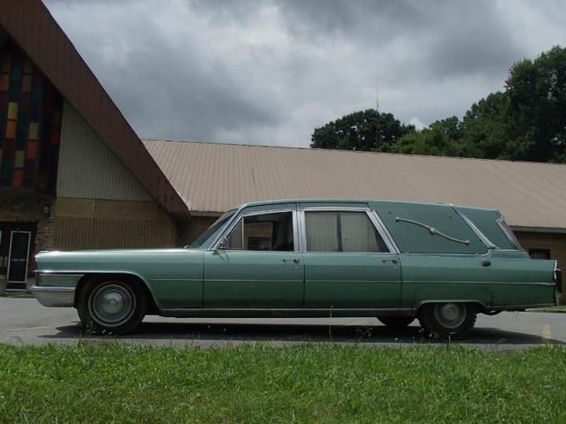 1965 cadillac fleetwood ambulance funeral hearse limo body rare find must see !