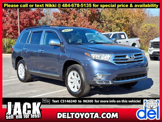2012 toyota highlander se