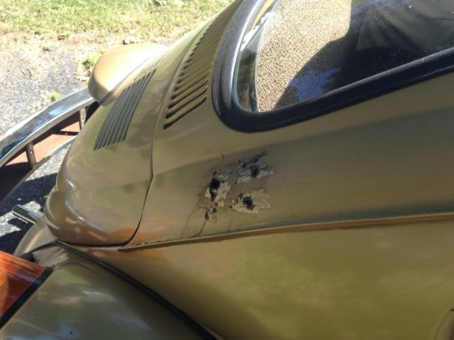 volkswagen sun bug with factory sunroof