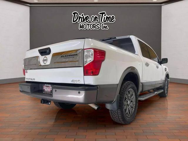 2017 nissan titan platinum reserve