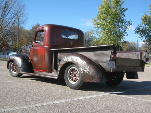 1941 chevy pickup sbc automatic s10 chassis ratrod rat rod v8