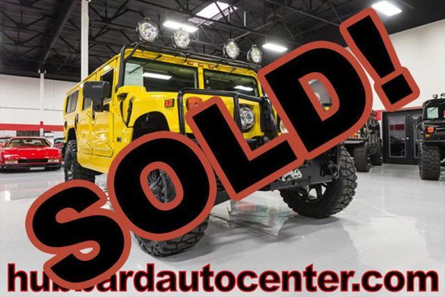 2006 hummer h1 alpha 1 of only 6 competition yellow h1 alpha wagons produced!