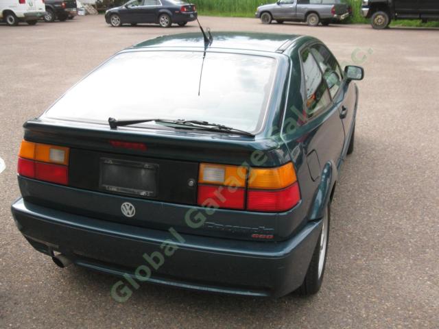 1992 vw volkswagen corrado g60 supercharged 158hp 1.8l 5-spd 1 owner low price!!