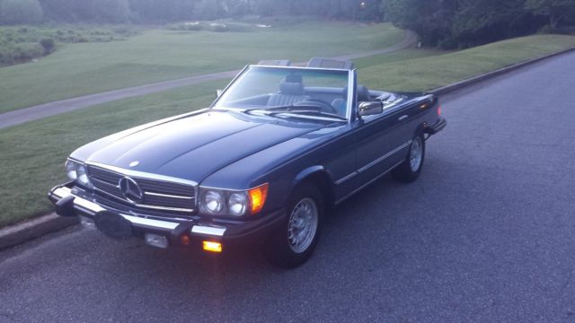 1985 mercedes 380 sl roadster