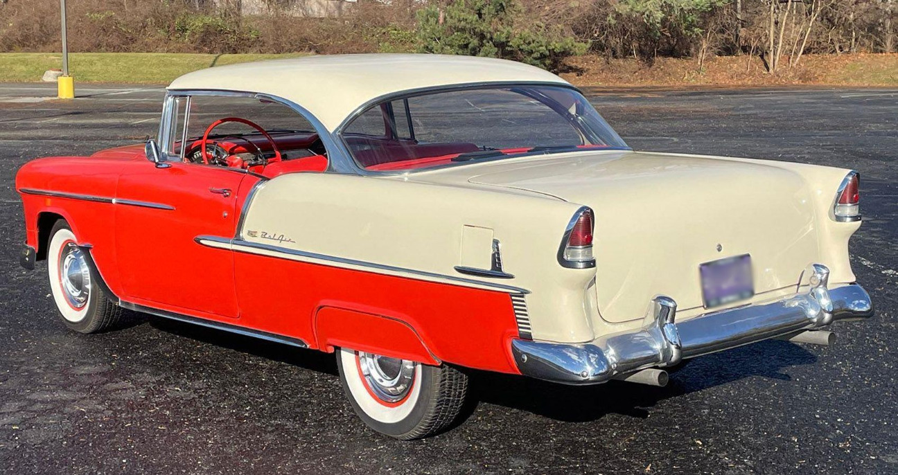 1955 chevrolet bel air sport coupe
