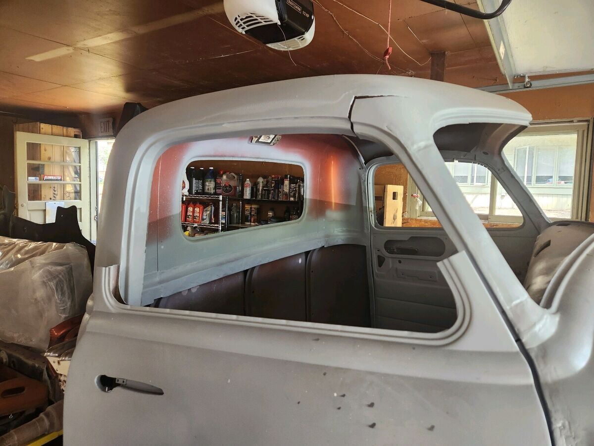 1950 chevrolet 3100 pickup white rwd automatic