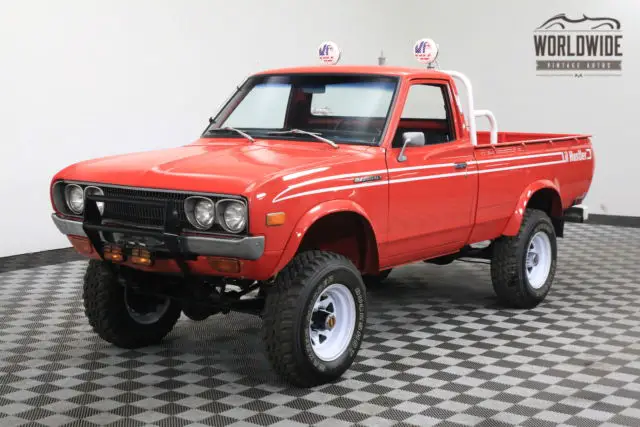 1976 red frame off restored ultra rare vintage 4x4!