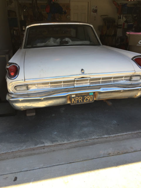 damaged 1963 mercury meteor for parts or repair