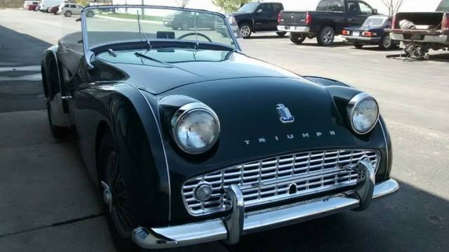 triumph tr3a 1961 - 10 year old restoration