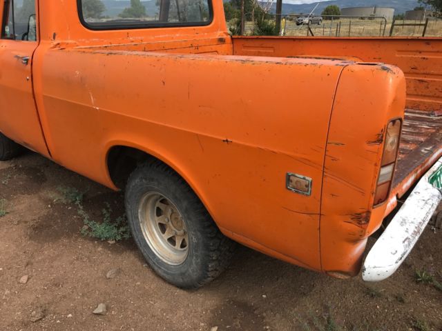 1974 international pickup 100 4x4 shortbed