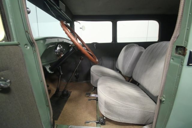 1928 ford model a 48343 miles light green sedan inline 4 manual