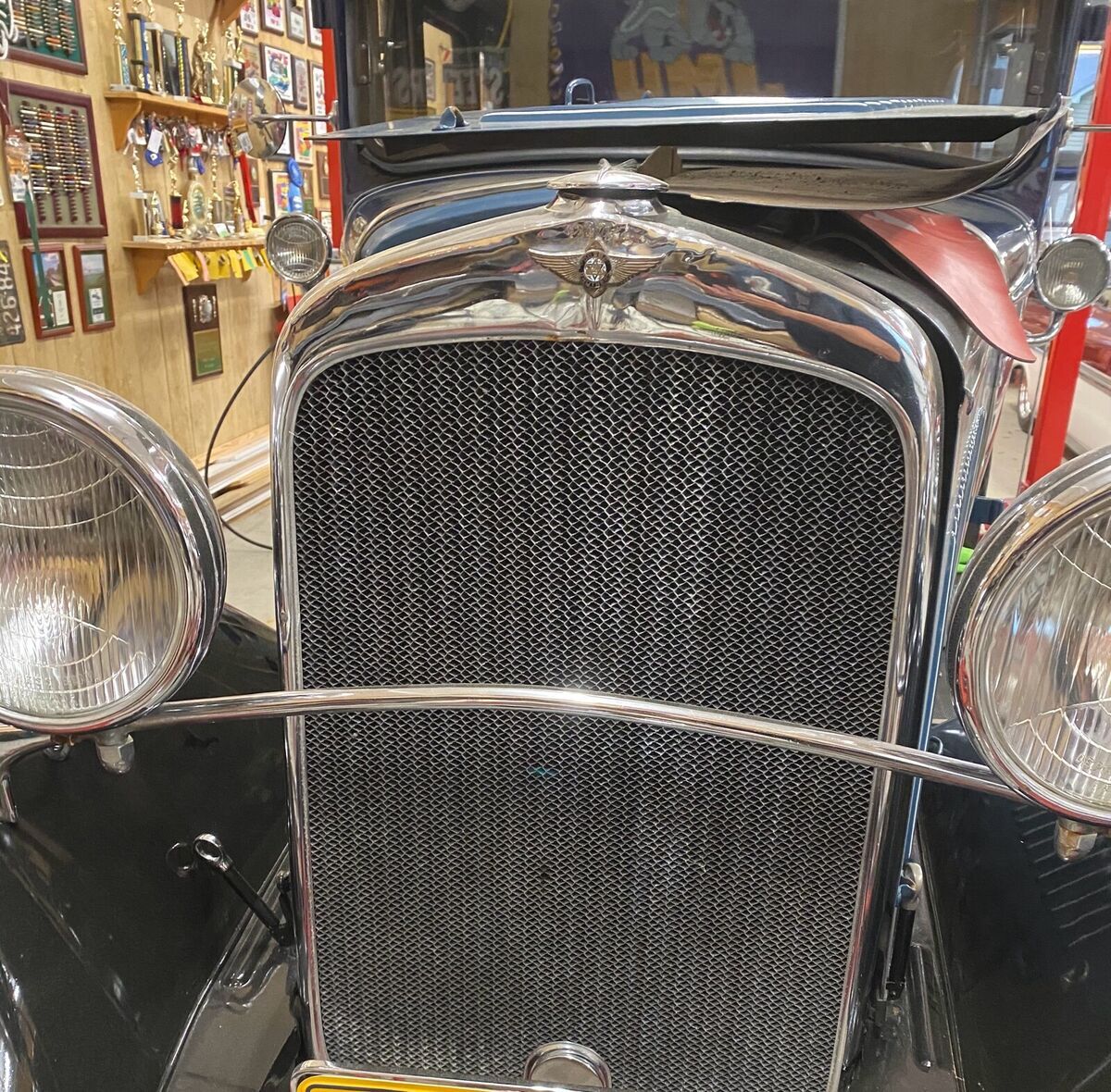 1929 dodge da sedan blue two tone blue with black fenders