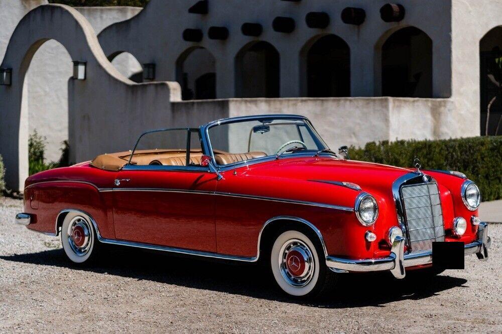 1960 mercedes benz 200 series 220se ponton cabriolet