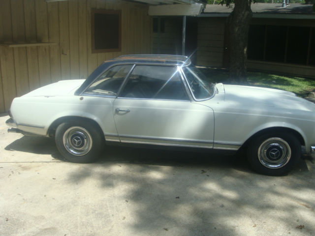 mercedes 230sl convertible for restoration