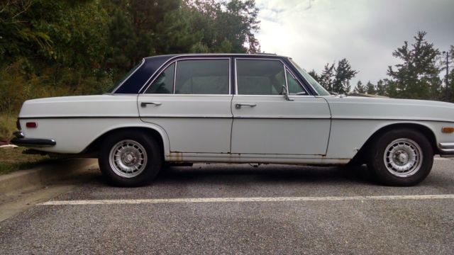 1973 mercedes benz 280se no reserve rare v8 4.5 engine sunroof a/c power windows