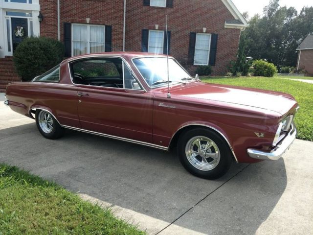 1965 plymouth barracuda, 273cui v8, ac, fantastic condition