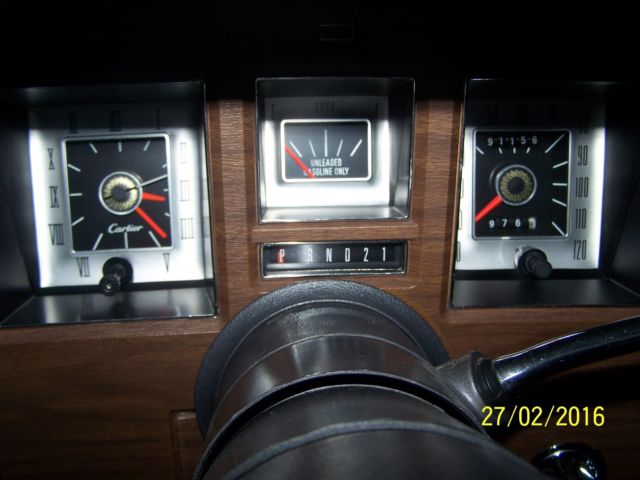 1976 lincoln mark iv , cartier
