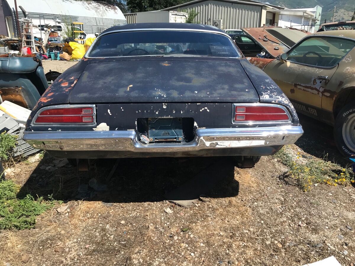 1970 pontiac firebird coupe blue rwd manual formula