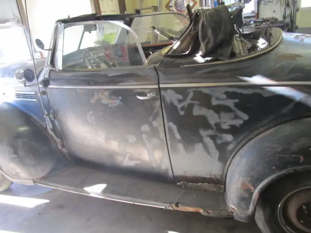 1939 plymouth deluxe rumble seat convertible rare project