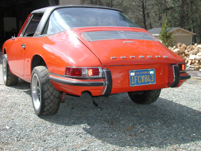 1968 porsche 911t targa