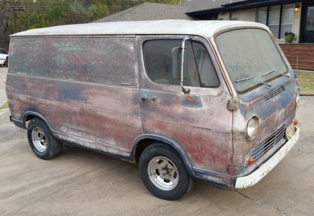 1964 chevrolet g10 no door van barnfind survivior custom g20 a100 econoline