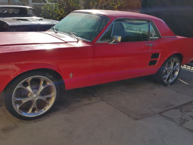 1967 ford mustang c-code car, california car running project