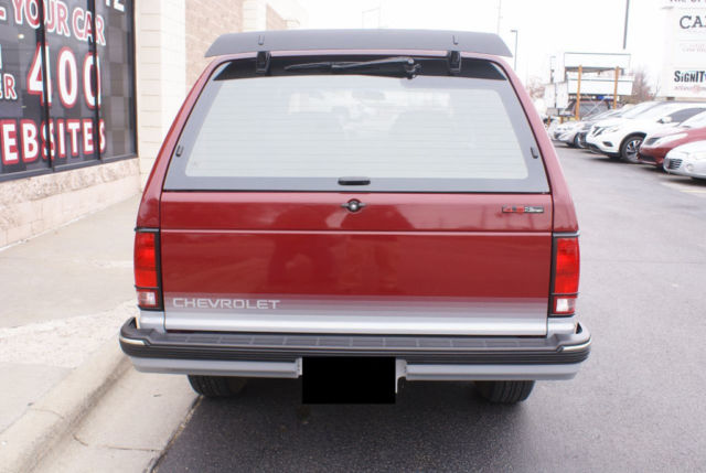 4dr wagon lt 4wd 1991 chevrolet s-10 blazer lt 4x4 31k miles extremely clean lea