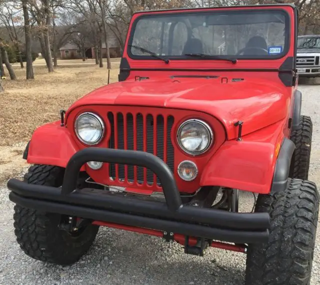 jeep yj cj7 v8 custom