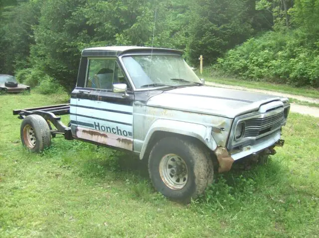 1980 jeep honcho 4x4 parts or resto fresh open title 80 truck amc